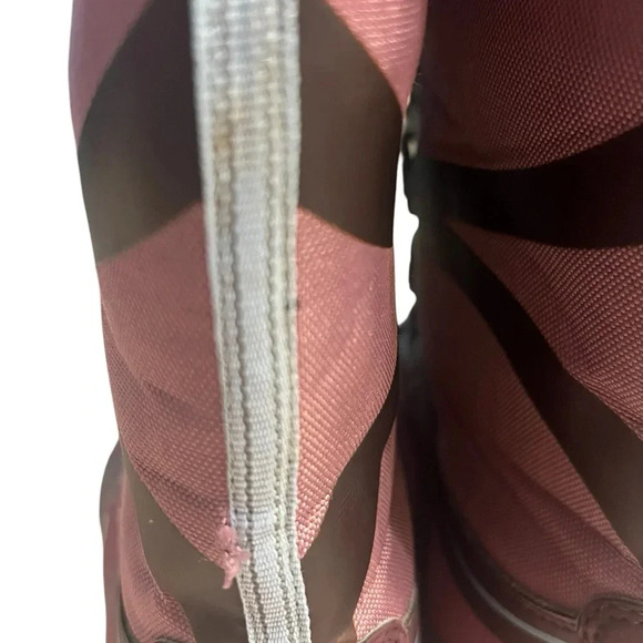 KEEN TERRADORA BIG KIDS PURPLE FABRIC MID CALF WATERPROOF BOOTS SHOES YOUTH SZ 5 - Picture 11 of 12